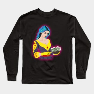 Women Gardening Long Sleeve T-Shirt